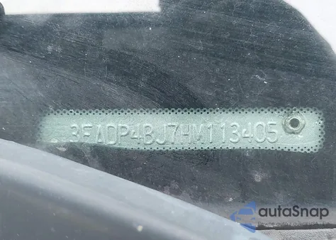 2017 Ford Fiesta Se из США, поврежденный, VIN 3FADP4BJ7HM113405